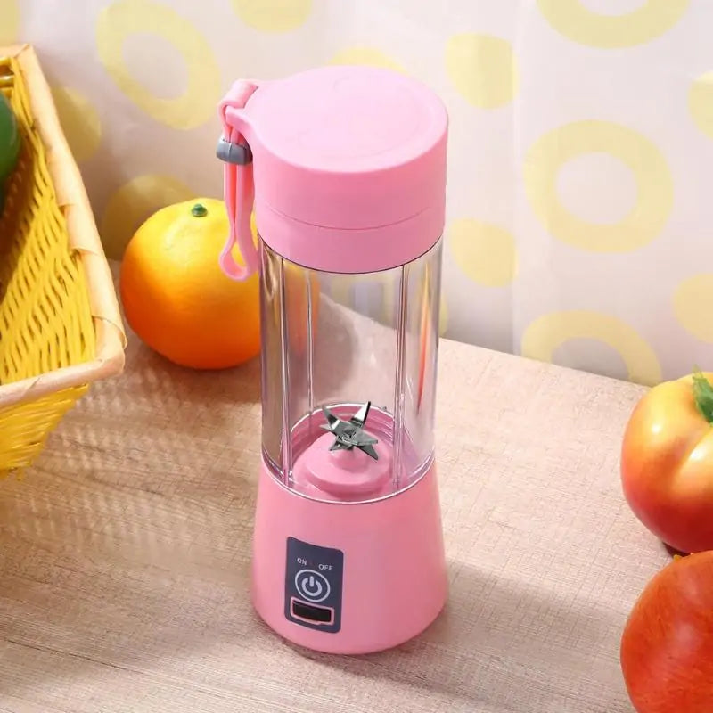 Portable Juicer Cup Electric Glass Blender