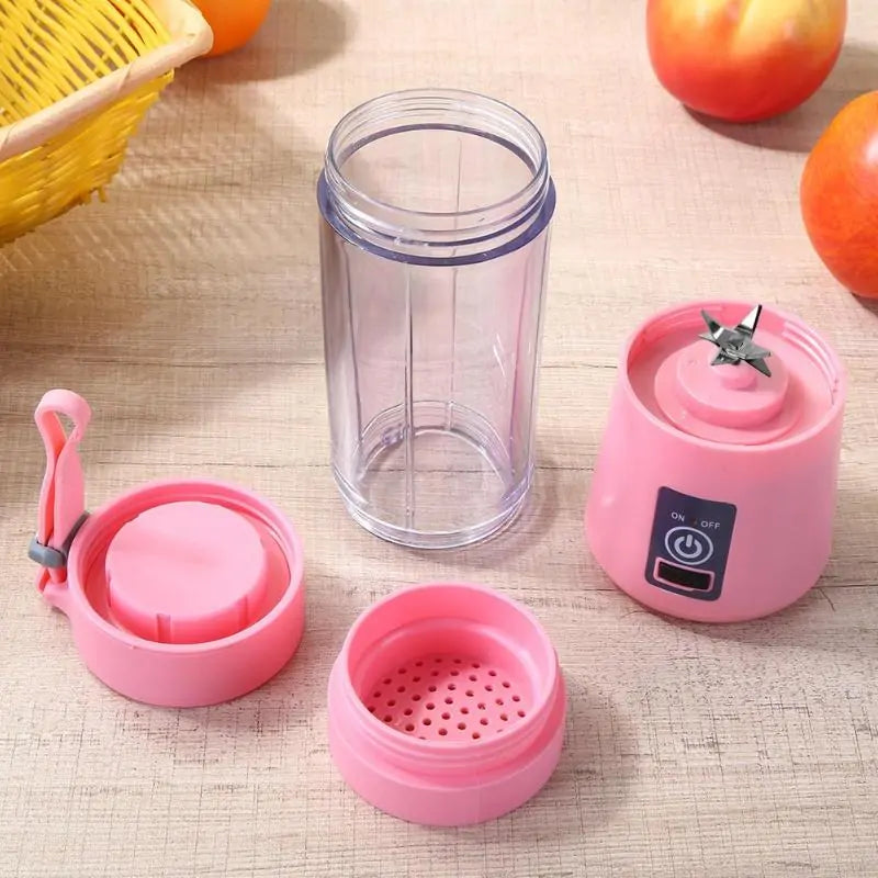 Portable Juicer Cup Electric Glass Blender