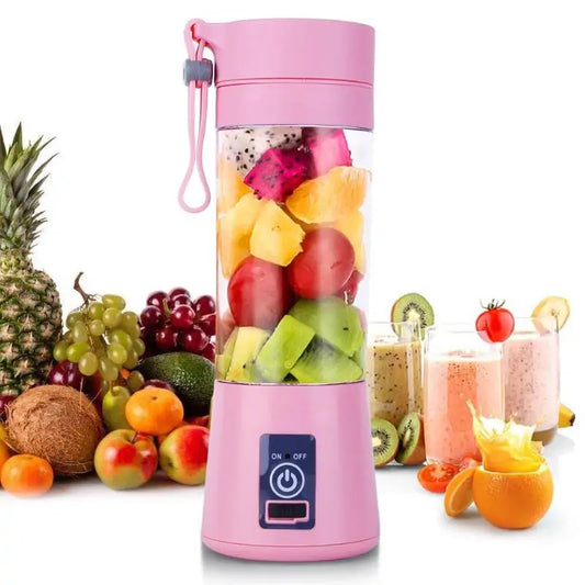 Portable Juicer Cup Electric Glass Blender