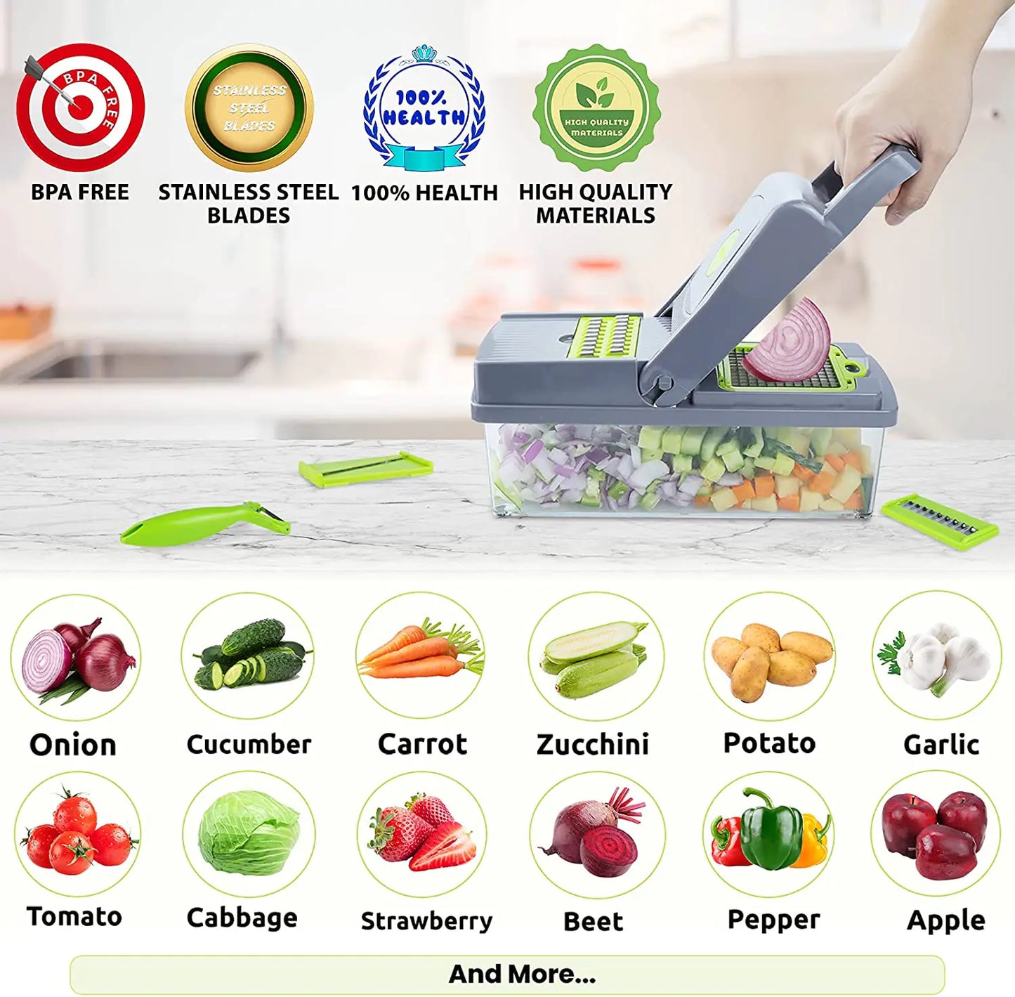 Multifunctional Vegetable Chopper